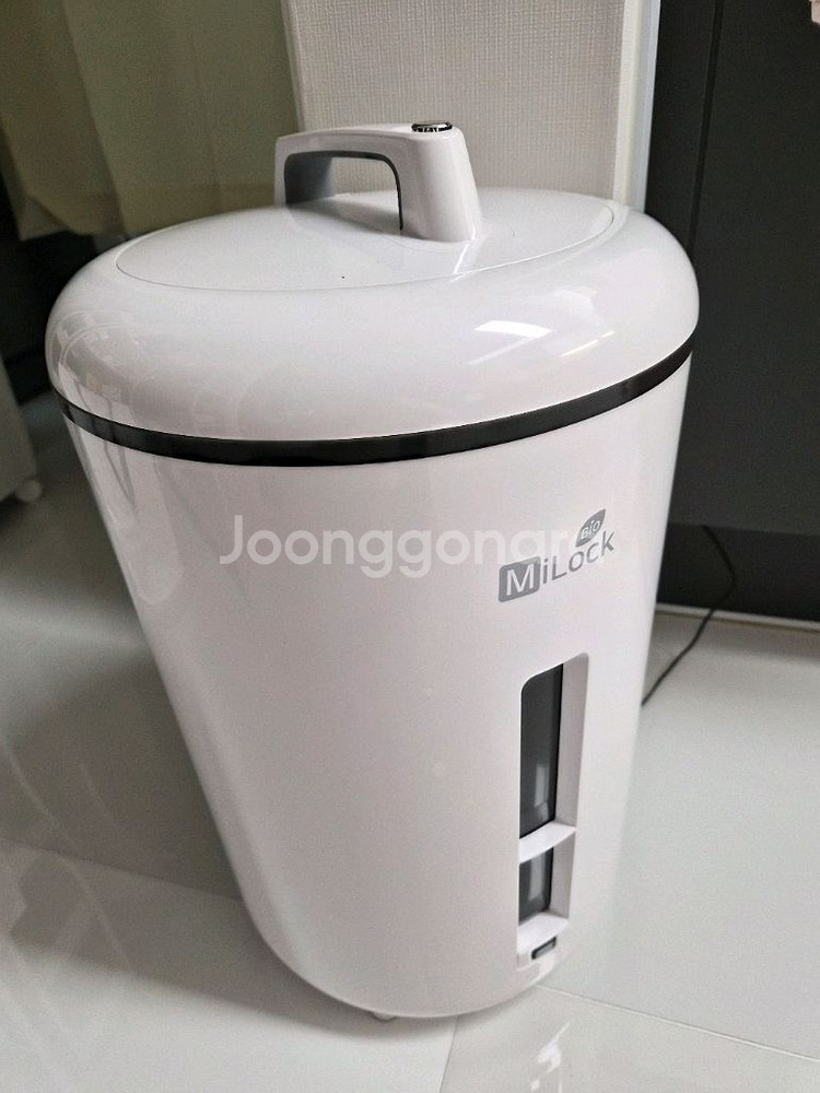 미락 20kg 3세대 진공 쌀통--1