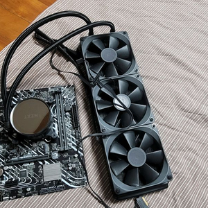 nzxt 크라켄 x72 3열 수랭 cpu쿨러