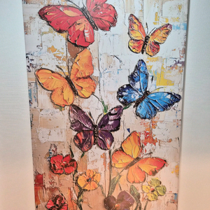 나비 풍수 재물 금전 액자