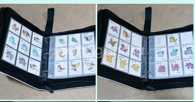 포켓몬 띠부씰 1세대 167종 뮤츠 뮤 씰북 포함 3자리씰 단종씰--2