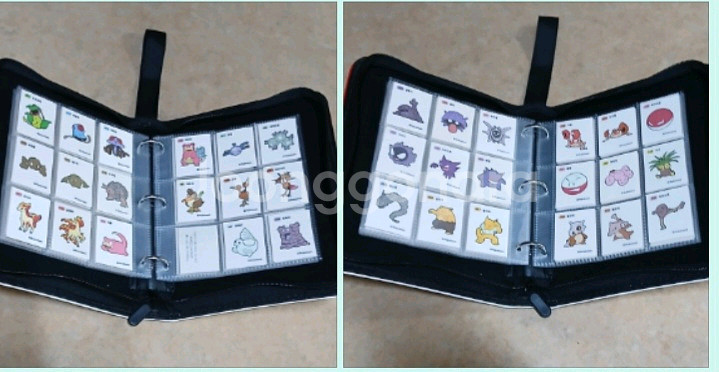 포켓몬 띠부씰 1세대 167종 뮤츠 뮤 씰북 포함 3자리씰 단종씰--4