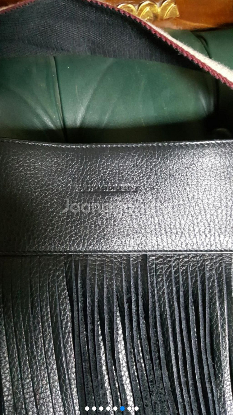 정품버버리숄더백--4