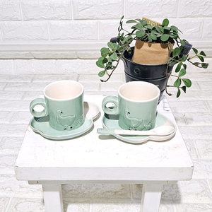 빈티지커피잔 set