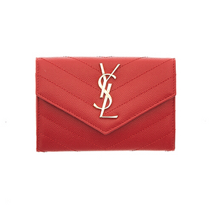 정품 생로랑 모노그램 스몰 엔벨로프 지갑