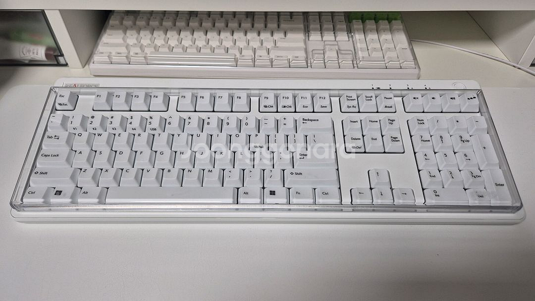 공방작 리얼포스 R3 화이트 균등 45g 신품급--0