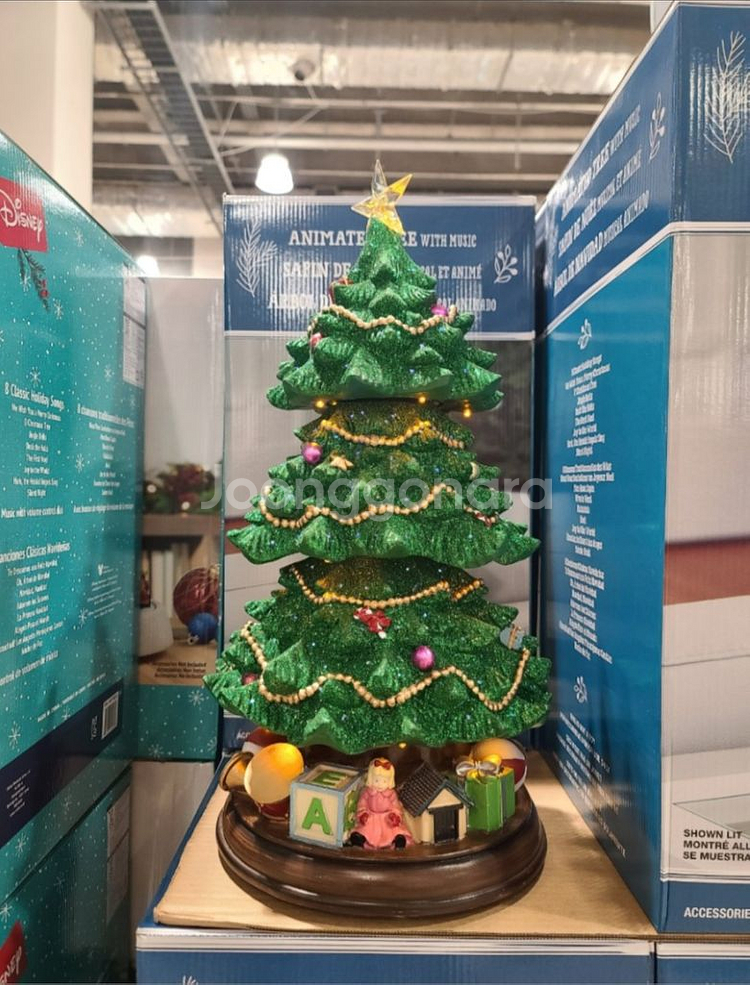 코스트코 크리스마스 장식 3단 트리--0