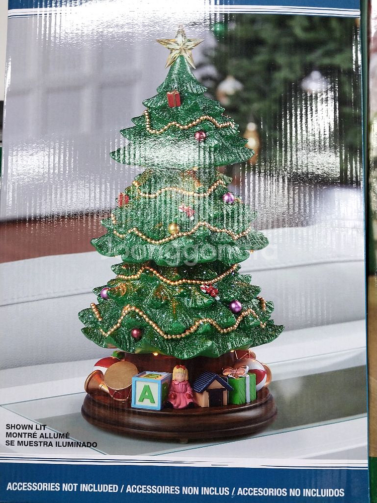 코스트코 크리스마스 장식 3단 트리--1