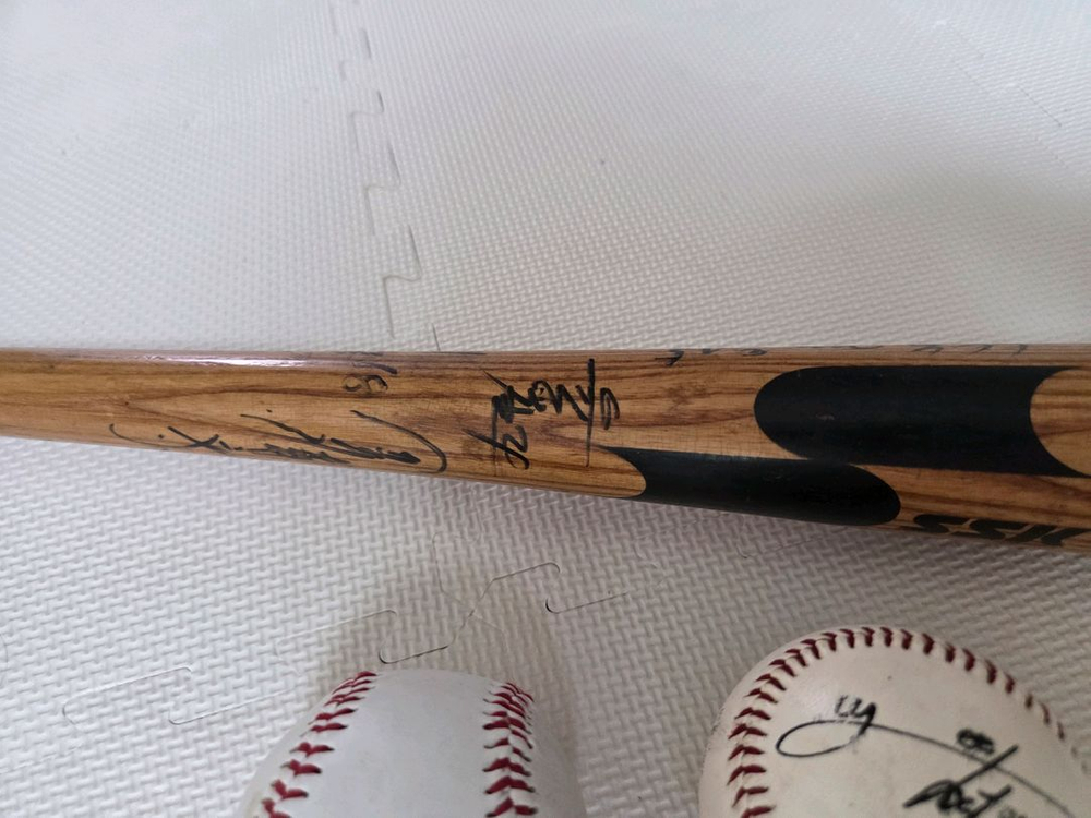 야구 싸인배트&공--4