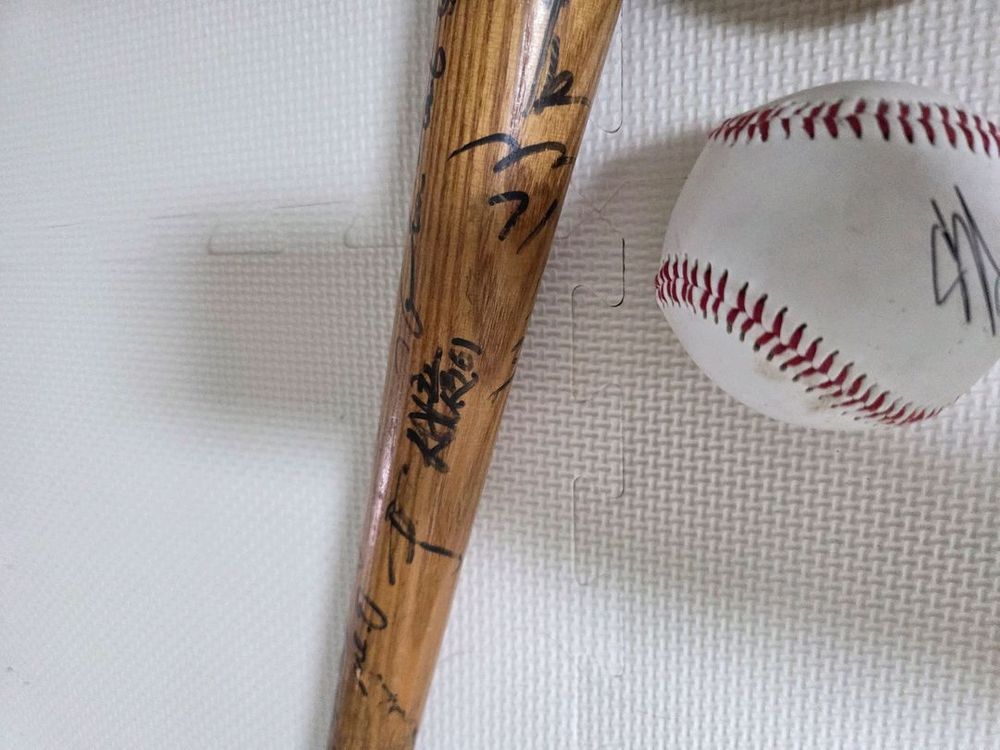 야구 싸인배트&공--6