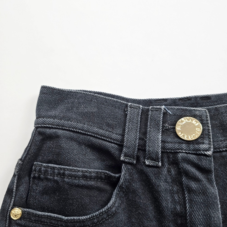 발망 청바지 이태리 흑청 스판 사이즈24 R3335 이미지