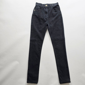 발망 청바지 이태리 흑청 스판 사이즈24 R3335 이미지