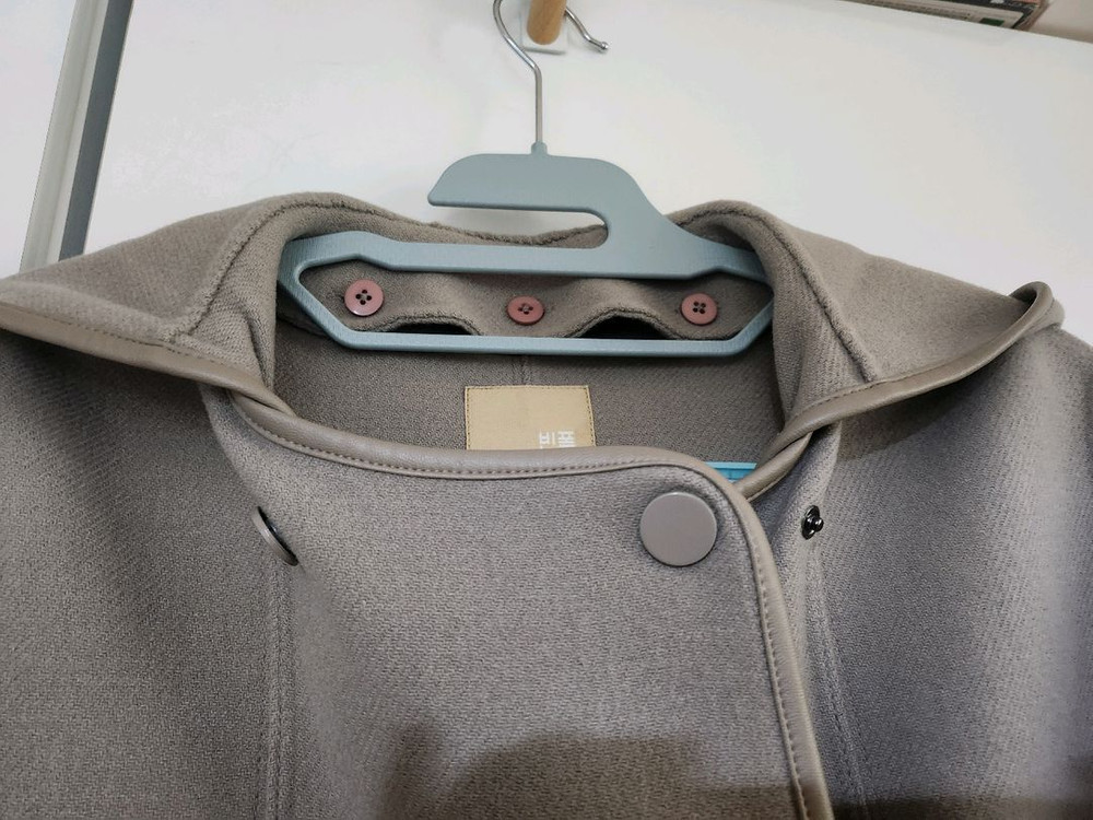 빈폴레이디스 후드 핸드메이드 코트--7