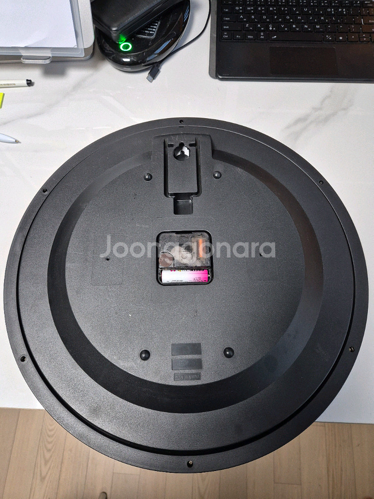 오리엔트 벽시계 지름 40cm QUARTZ--2