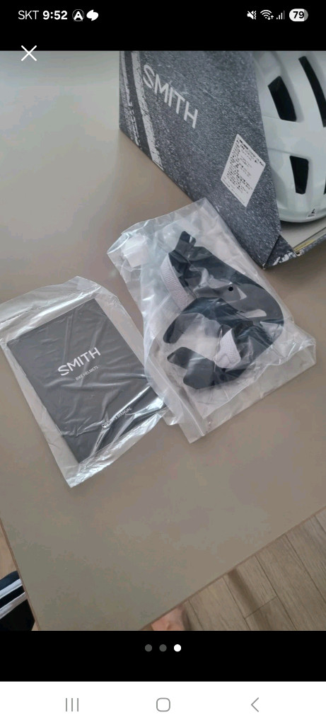 스미스 Signal MIPS 헬멧 화이트 L (새제품) 이미지