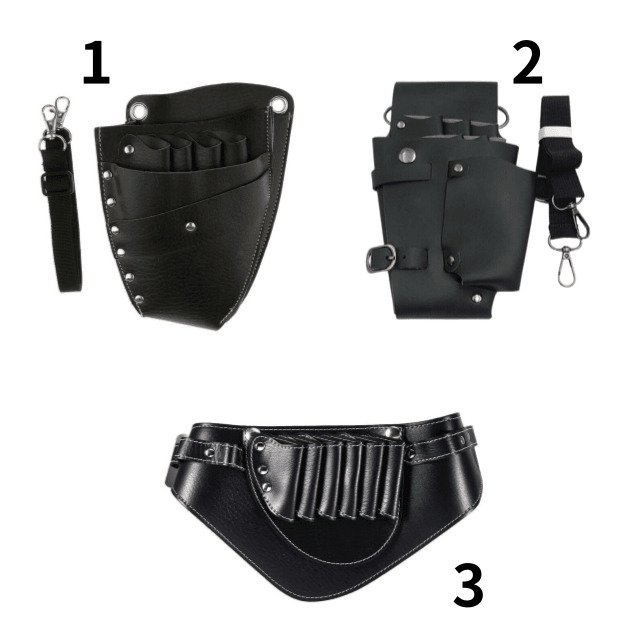 새 랜덤 발송 미용 고급 가위집 가방 미용사 이발사--0