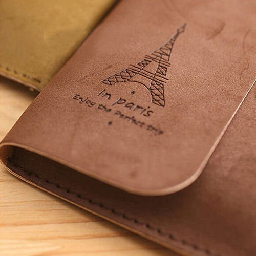 새 커피색 미용 스웨이드 가죽 케이스 보관백 수납 가방--1