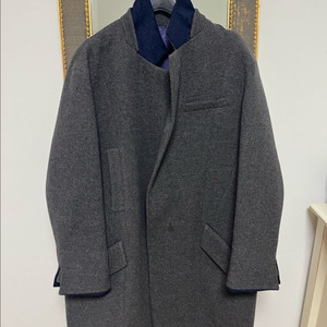 SJ 에스제이 회색 반코트