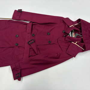 버버리 10Y(140) 후드 트렌치 코트 키즈 140 여아 140