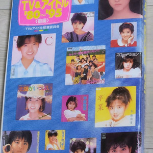 1980년대부터 1995년까지의 일본 TV 프로그램, 애니메이션, 아이돌 문화를 TV&아이돌 백과잡지 2권일괄