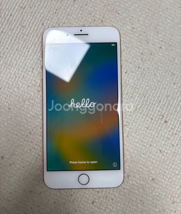 아이폰 8플러스 골드(로즈골드) 256G--3