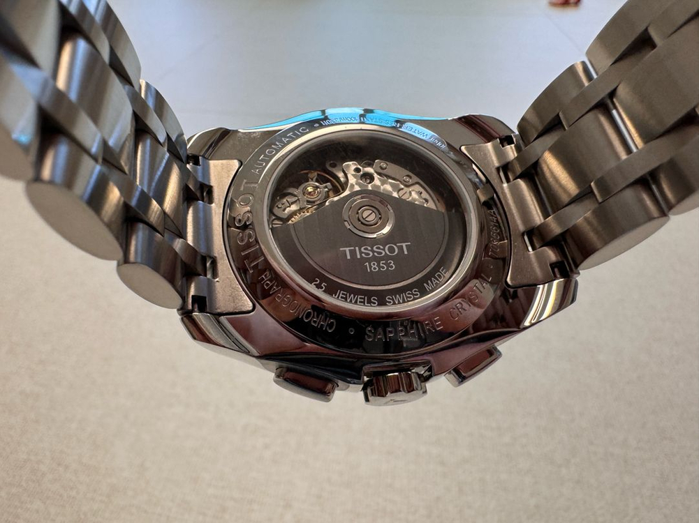 티쏘 꾸뜨리에 크로노 오토매틱 벨쥬 7750(오버홀 및 전체 수리 완료) 이미지