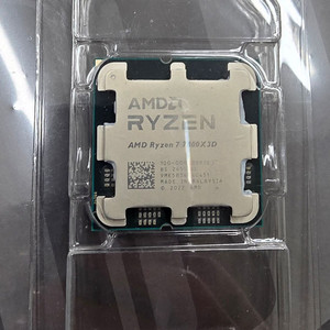 7800x3d 제이씨현 정품 팝니다