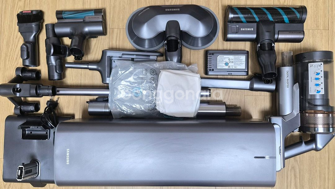 삼성 무선 제트 청소기와 + 청정스테이션(54분 연속동작)--1