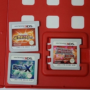 닌텐도 3ds 포켓몬스터(오메가루비, 썬, X)