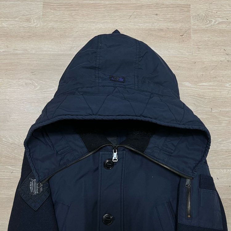 엠엘비 여성 이너플리스 뽀글이 안감 후드 야상점퍼 [네이비] XS/85--1