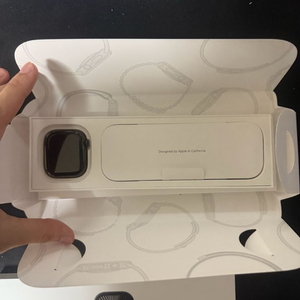 애플워치10 46mm gps+셀룰러 슬레이트 티타늄 풀박합니다!