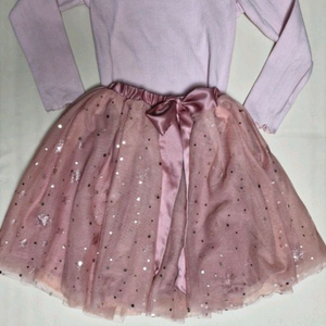 마틸다 엔와이 여아 튜튜 샤스커트 티셔츠세트130 이미지