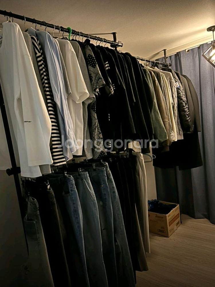 [무료배송+최저가]튼튼드레스룸 시스템 행거 옷장 수납장--8