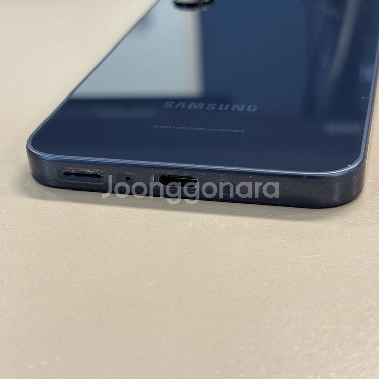 갤럭시A35 블랙색상 128용량 미파손 무잔상 상태좋은 S급 깔끔한폰 정상해지 공기계--3