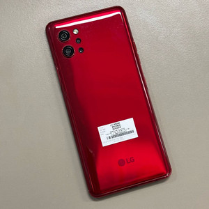 LG Q92 레드색상 128용량 미파손 무잔상 파손없는 갓성비 꿀매물 서브용 제품