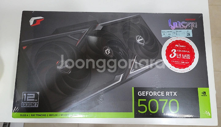 컬러풀 RTX 5070 Vulcan--0