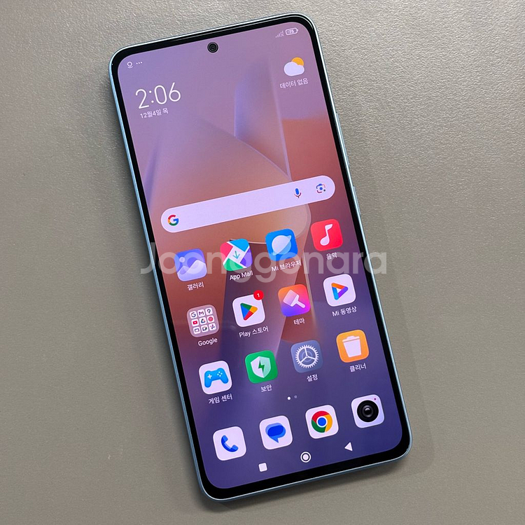 듀얼심 풀박스* 샤오미 홍미13 블루색상 256용량 특A급 깔끔한폰 정상해지 공기계 풀박스--2