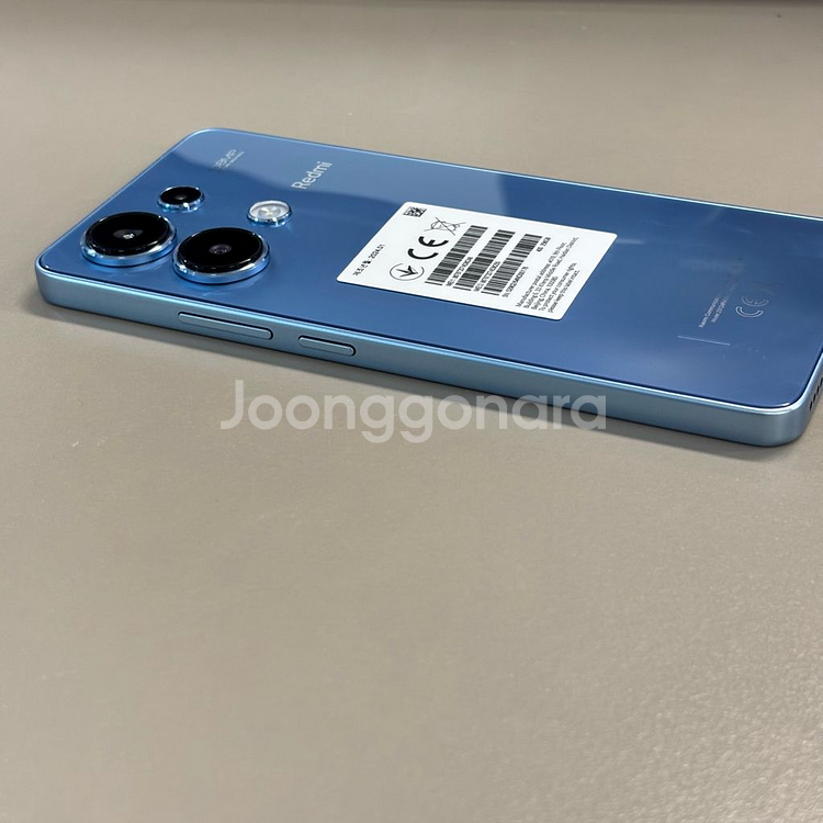 듀얼심 풀박스* 샤오미 홍미13 블루색상 256용량 특A급 깔끔한폰 정상해지 공기계 풀박스--6