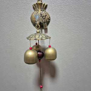 복주머니 엔틱 자석 문종