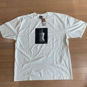 [XXL] stussy 스투시 르 바이올론 피그먼트 다이드 반팔 티셔츠 내츄럴 이미지