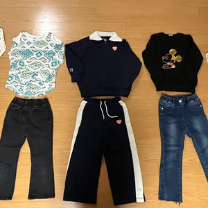 여아 130-140 옷 (아이스비스킷 셋업, 자라, 미니로디니, 저스티스, 일로딜로 등) 이미지