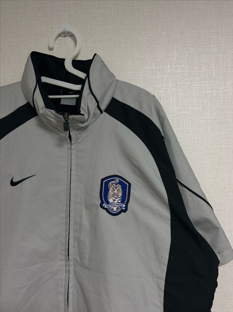 나이키 국대 반팔 바람막이 자켓 그레이 XXL 110--3