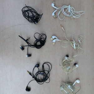 삼성 LG 모토로라 이어폰 7개