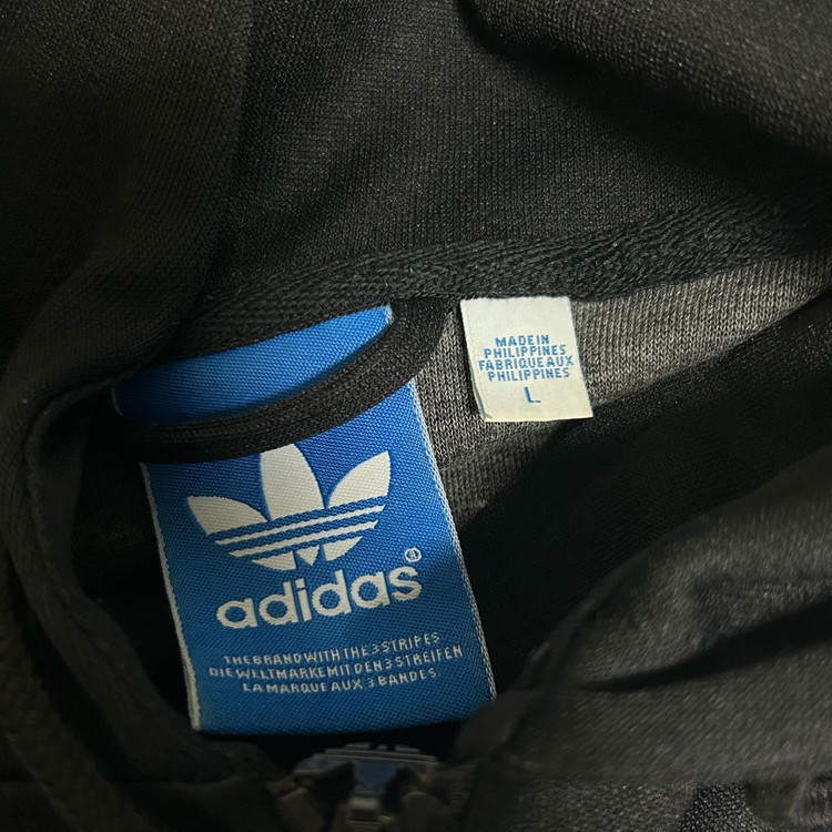 00s 아디다스 플락 후드 집업 져지 블랙 L 이미지