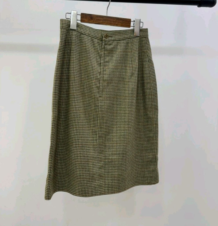 최종가격 정품 구찌 울 스커트 55--3