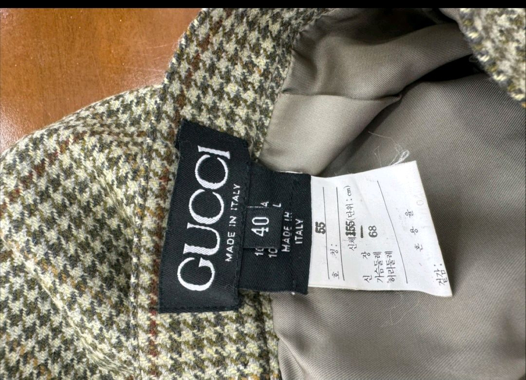 최종가격 정품 구찌 울 스커트 55--5