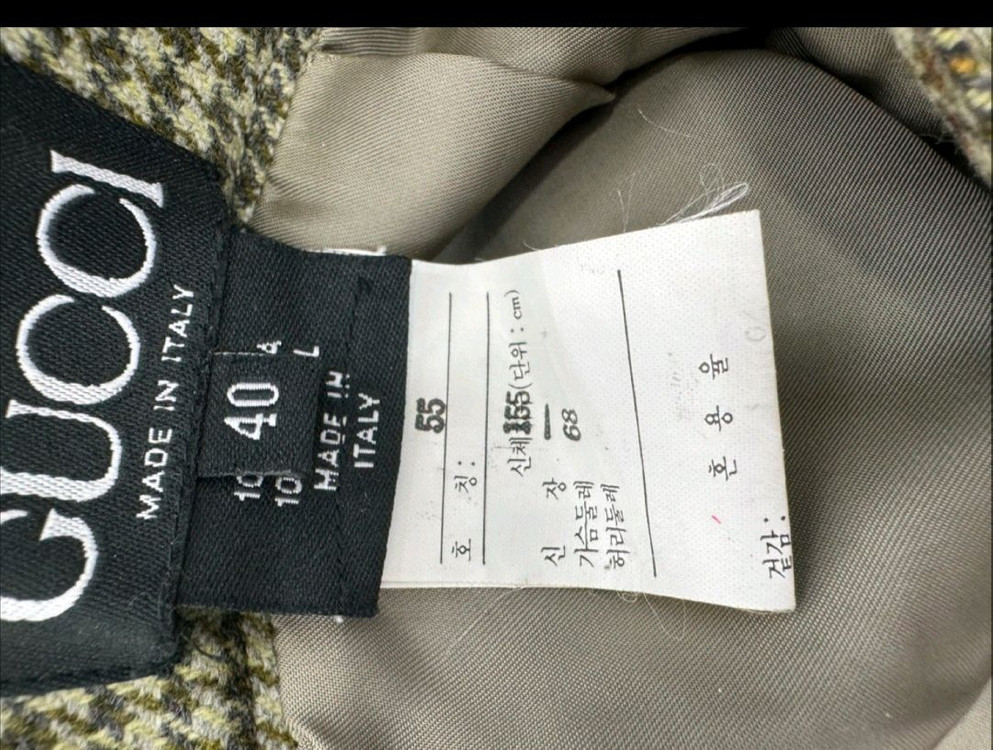 최종가격 정품 구찌 울 스커트 55--6