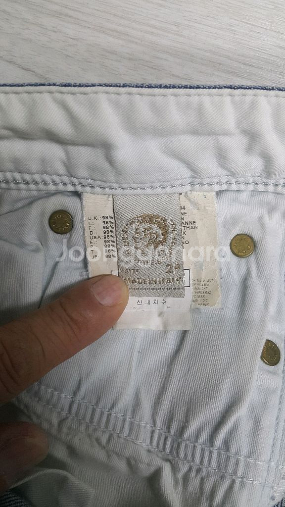 디젤정품(사방스판) KEEVER 겨울대님 30~31인치(No.770)이태리판!--5