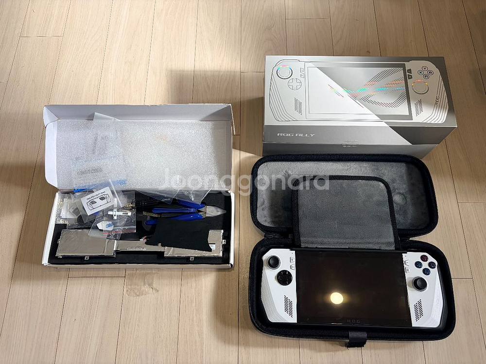 asus rog ally umpc 로그 앨라이 1테라 배터리 방열판 추가--0