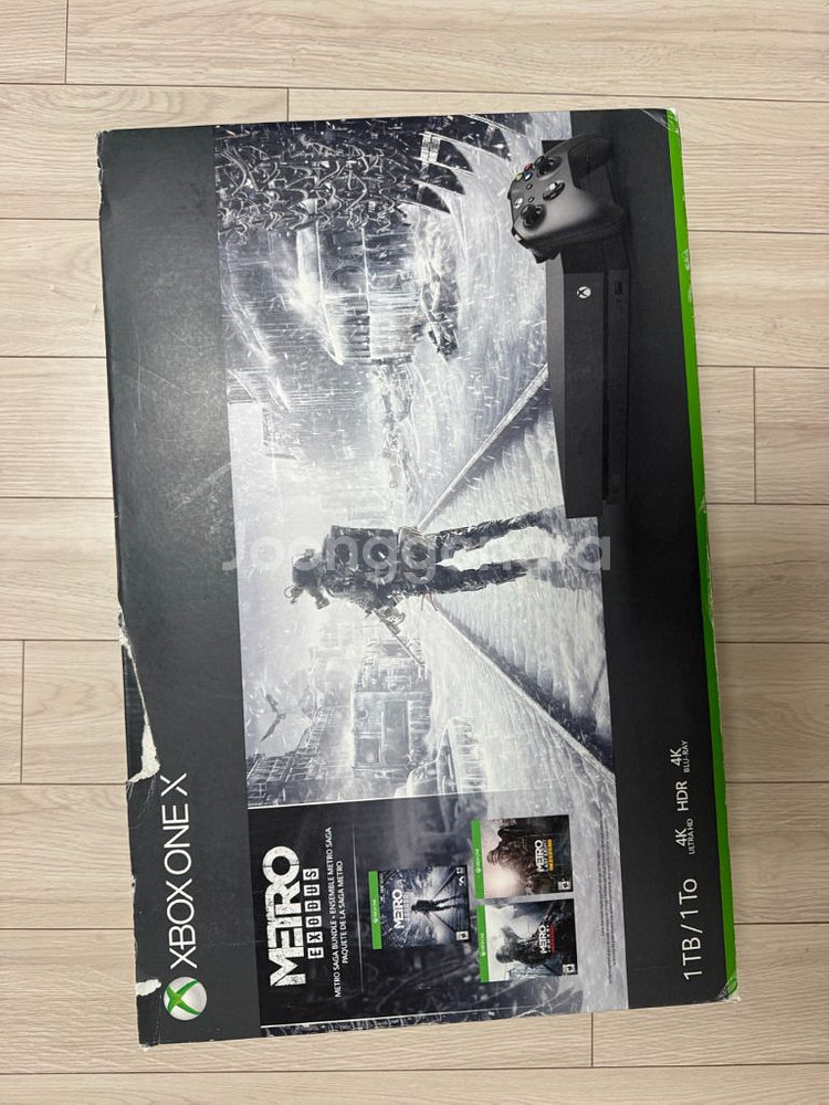 미국직수입 중고 Xbox One X 1TB 게임콘솔--0