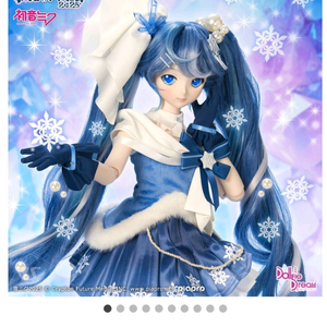 신품 보크스 돌피드림 유키 미쿠 크리스탈 스노우 crystal snow 이미지